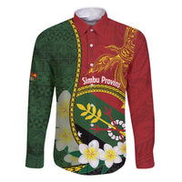 Personalised PNG Simbu Provins Family Matching Tank Maxi Dress and Hawaiian Shirt Papua New Guinea Plumeria Melanesian Pattern - Polynesian Pride