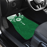 Personalised Cook Islands Rarotonga Car Mats Map With Kuki Airani Manta Ray Tattoo