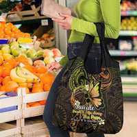 Polynesia Suicide Prevention Awareness Grocery Bag Your Life Is Worth Living For Polynesian Gold