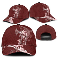Oxblood Hawaii Classic Cap Hammerhead Shark Tattoo Curve Polynesian LT14 - Polynesian Pride