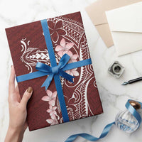 Oxblood Hawaii Wrapping Paper Hammerhead Shark Tattoo Curve Polynesian - Polynesian Pride