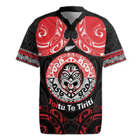 Aotearoa Toitu Te Tiriti Rugby Jersey Haka Tiki Honour The Treaty