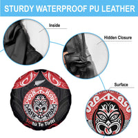 Aotearoa Toitu Te Tiriti Spare Tire Cover Haka Tiki Honour The Treaty