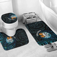 Personalized New Zealand Darts Beer Bathroom Set Paua Shell Aotearoa Maori Tattoo - Polynesian Pride