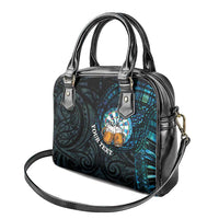 Personalized New Zealand Darts Beer Shoulder Handbag Paua Shell Aotearoa Maori Tattoo - Polynesian Pride