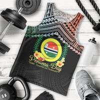 Personalised Penama Day Men Tank Top Vanuatu Provinces Polynesian Pattern LT14 - Polynesian Pride
