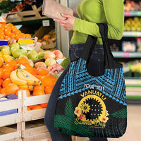 Personalised Sanma Day Grocery Bag Vanuatu Provinces Polynesian Pattern