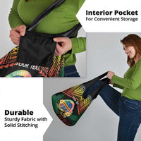 Personalised Tafea Day Grocery Bag Vanuatu Provinces Polynesian Pattern