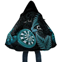 Personalised New Zealand Darts Cloak Happiness Is A Tight Threesome Maori Paua Shell - Polynesian Pride