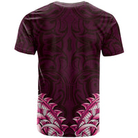 New Zealand Ta Moko T Shirt Aotearoa Maori Chest Tattoo Pink