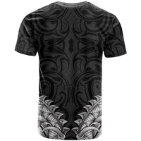 New Zealand Ta Moko T Shirt Aotearoa Maori Chest Tattoo Black