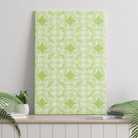 Omaomao Hawaii Iwa Bird Palaka Motifs Canvas Wall Art