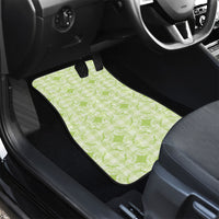 Omaomao Hawaii Iwa Bird Palaka Motifs Car Mats