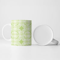 Omaomao Hawaii Iwa Bird Palaka Motifs Ceramic Mug