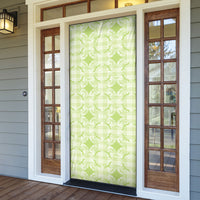 Omaomao Hawaii Iwa Bird Palaka Motifs Door Cover