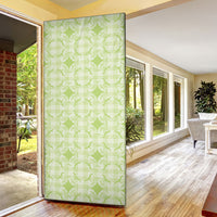 Omaomao Hawaii Iwa Bird Palaka Motifs Door Cover