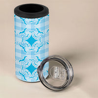 Polu Hawaii Iwa Bird Palaka Motifs 4 in 1 Can Cooler Tumbler