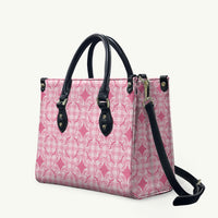 Alaka Hawaii Iwa Bird Palaka Motifs Leather Bag