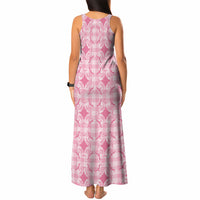 Alaka Hawaii Iwa Bird Palaka Motifs Tank Maxi Dress