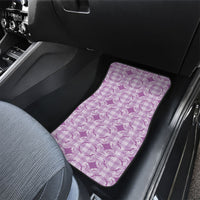 Poni Hawaii Iwa Bird Palaka Motifs Car Mats