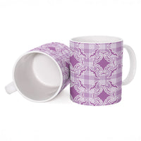 Poni Hawaii Iwa Bird Palaka Motifs Ceramic Mug