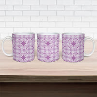 Poni Hawaii Iwa Bird Palaka Motifs Ceramic Mug