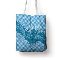 Polu Hawaii Cowboy Palaka Motifs Personalised Tote Bag Paniolo Festival Puakenikeni Lei LT14 - Polynesian Pride