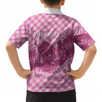 Alaka Hawaii Cowboy Palaka Motifs Personalised Hawaiian Shirt Paniolo Festival Puakenikeni Lei LT14 - Polynesian Pride