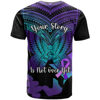 Suicide Awareness Your Story Is Not Over Yet T Shirt Polynesian Butterfly Tattoo LT14 - Polynesian Pride