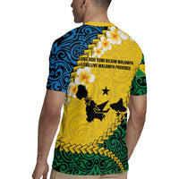 Malampa Province Rugby Jersey Vanuatu Map - Plumeria Flag Color