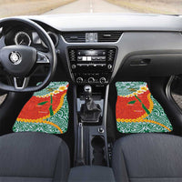 Penama Province Car Mats Vanuatu Map - Plumeria Flag Color