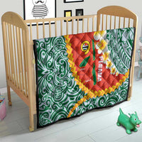 Penama Province Quilt Vanuatu Map - Plumeria Flag Color