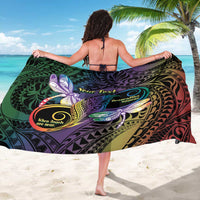 Personalized Polynesian Memorial Sarong Dragonflies Appear When Angels Are Near