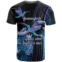 Polynesian Memorial T Shirt Hummingbirds Appear When Angels Are Near LT14
