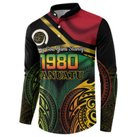 Vanuatu 1980 Button Sweatshirt Hapi 45 Yia Indipendens Anivesari