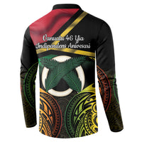 Vanuatu 1980 Button Sweatshirt Hapi 46 Yia Indipendens Anivesari LT14 - Polynesian Pride