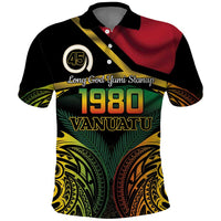 Vanuatu 1980 Polo Shirt Hapi 45 Yia Indipendens Anivesari