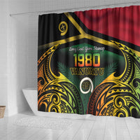 Vanuatu 1980 Shower Curtain Hapi 45 Yia Indipendens Anivesari