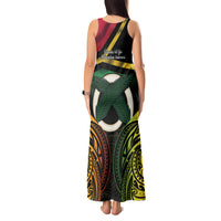 Vanuatu 1980 Tank Maxi Dress Hapi 46 Yia Indipendens Anivesari LT14 - Polynesian Pride