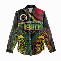 Vanuatu 1980 Women Casual Shirt Hapi 45 Yia Indipendens Anivesari