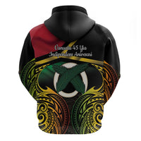 Vanuatu 1980 Zip Hoodie Hapi 45 Yia Indipendens Anivesari