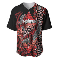 Aotearoa Iwi Ngapuhi Personalised Baseball Jersey NZ Maori Humpback Whale Taniko Motifs