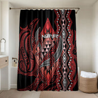 Aotearoa Iwi Ngapuhi Bathroom Set NZ Maori Humpback Whale Taniko Motifs