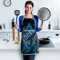 Aotearoa Iwi Ngati Porou Apron NZ Maori Humpback Whale Taniko Motifs