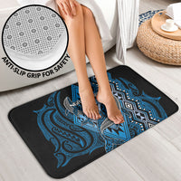 Aotearoa Iwi Ngati Porou Bathroom Set NZ Maori Humpback Whale Taniko Motifs