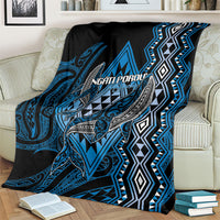 Aotearoa Iwi Ngati Porou Blanket NZ Maori Humpback Whale Taniko Motifs