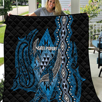 Aotearoa Iwi Ngati Porou Quilt NZ Maori Humpback Whale Taniko Motifs