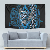 Aotearoa Iwi Ngati Porou Tapestry NZ Maori Humpback Whale Taniko Motifs