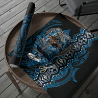 Aotearoa Iwi Ngati Porou Wrapping Paper NZ Maori Humpback Whale Taniko Motifs