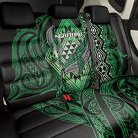 Aotearoa Iwi Ngai Tahu Back Car Seat Cover NZ Maori Humpback Whale Taniko Motifs